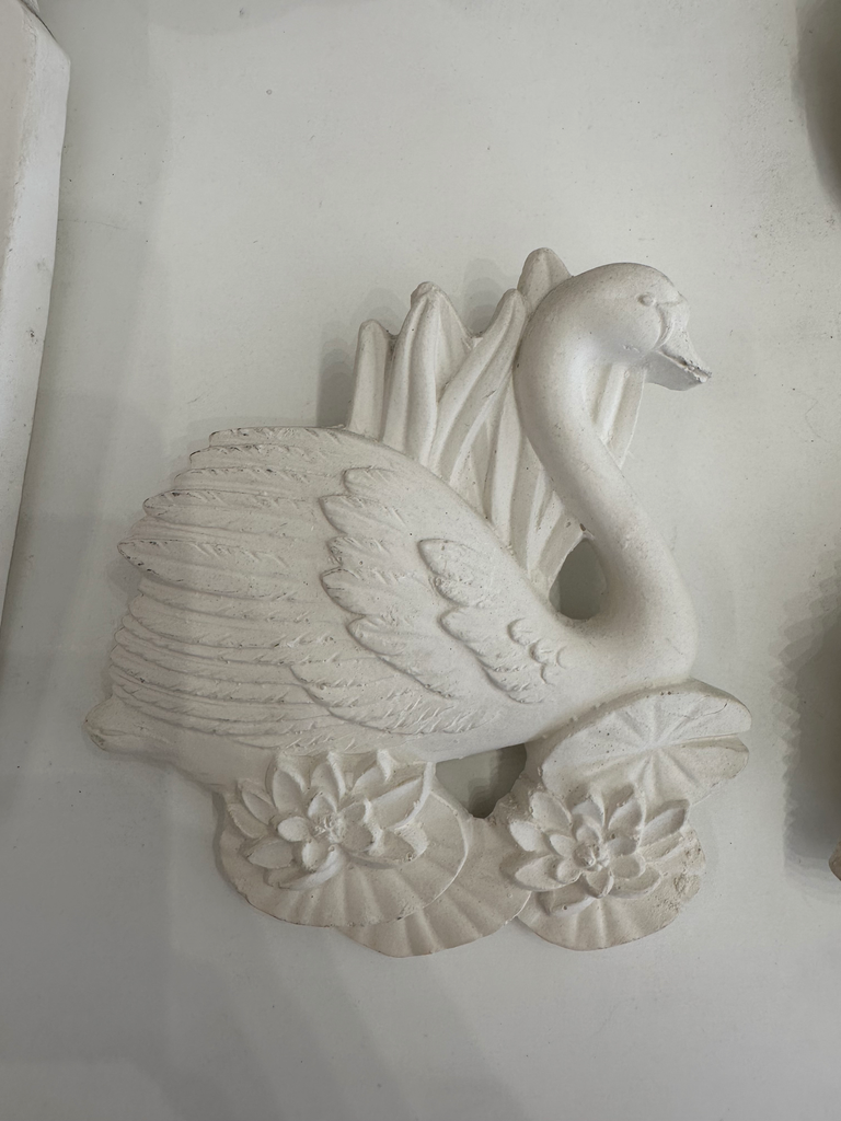 Cisne de yeso 