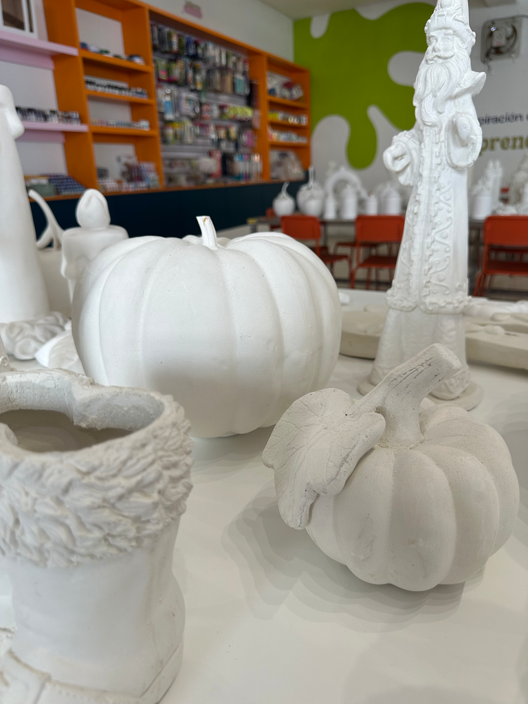 Calabaza de yeso