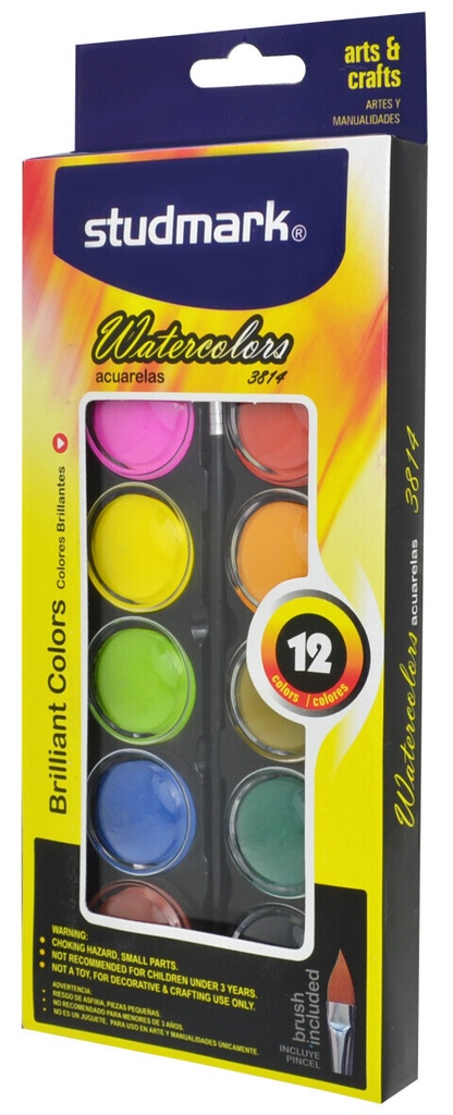 Studmark pintura de acuarela set de 12 colores
