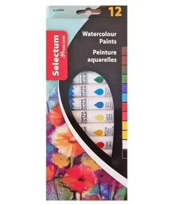 Selectum pinturas de acuarela set de 12 colores