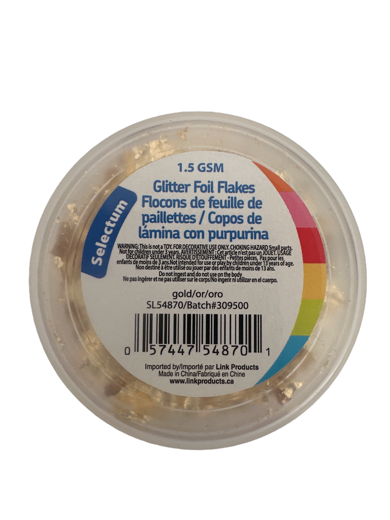 Glitter foil flakes (copos/ escamas)