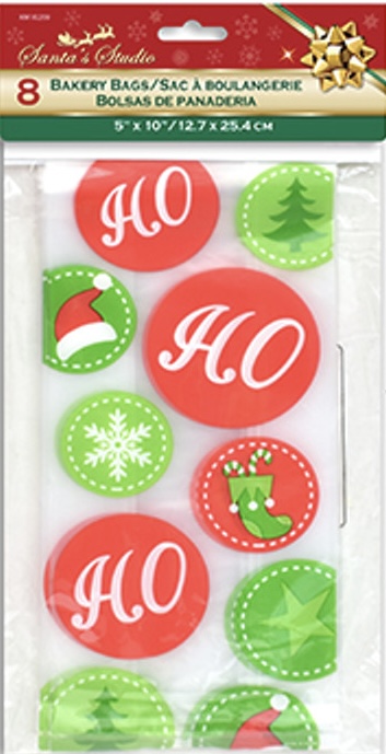 Bolsas de panadería set de 8 ud(Ho Ho)