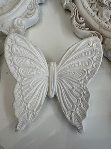 Mariposa de yeso